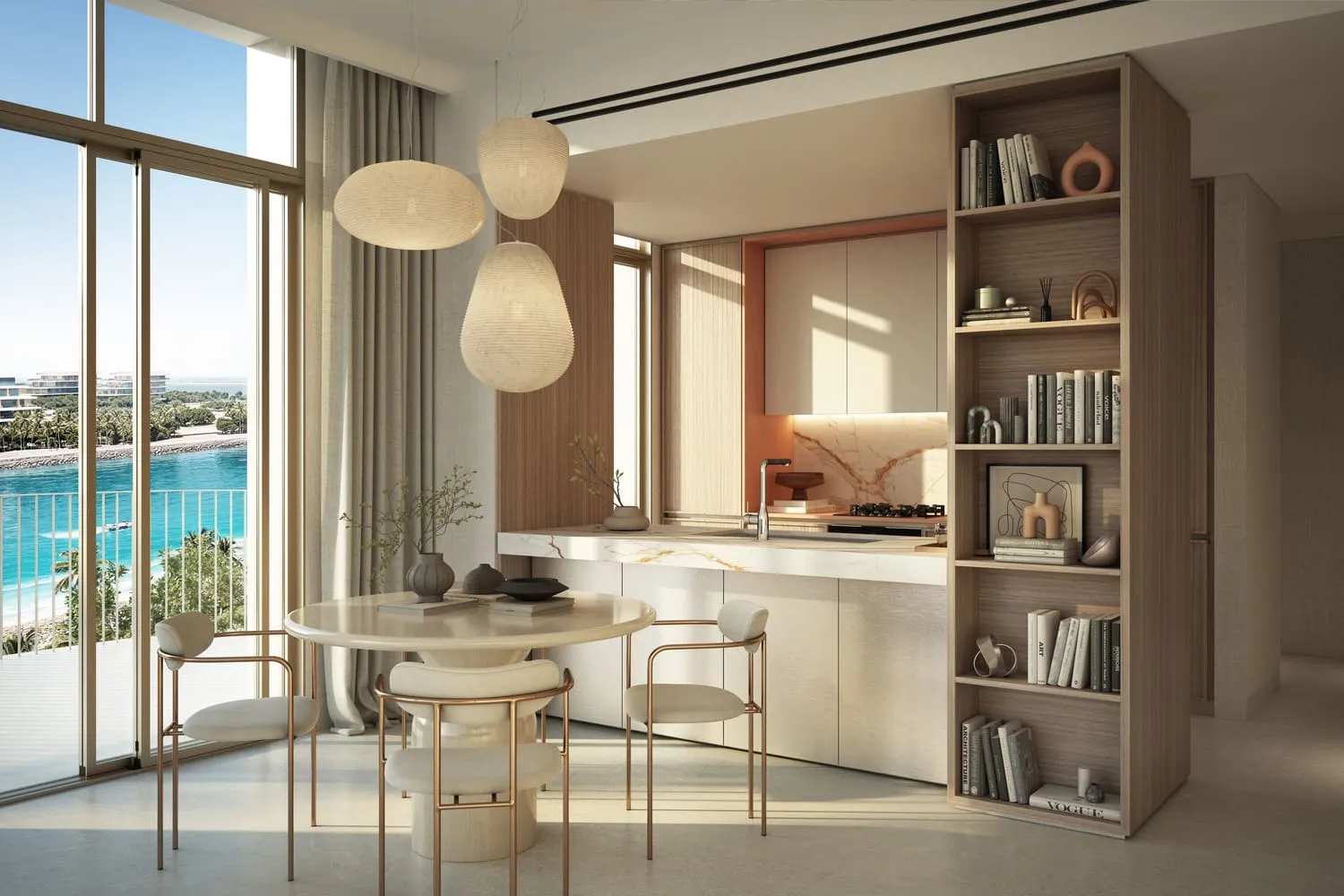 Bay Grove Residences Phase 4 — кухня-столовая
