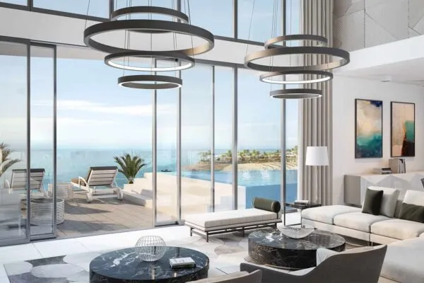 Bay Residences South — интерьер гостиной, фото 10