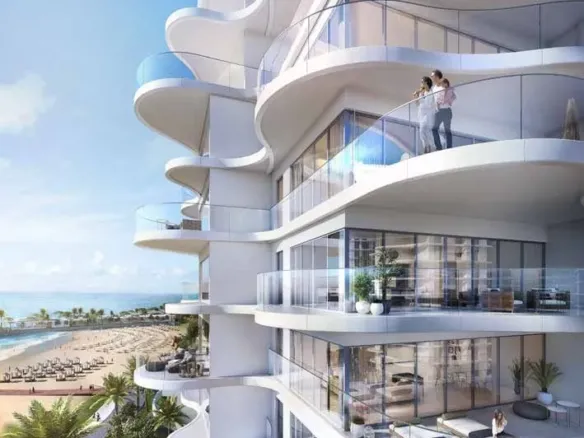 Bay Residences South — фасад здания