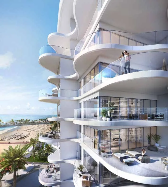 Bay Residences South — фасад здания
