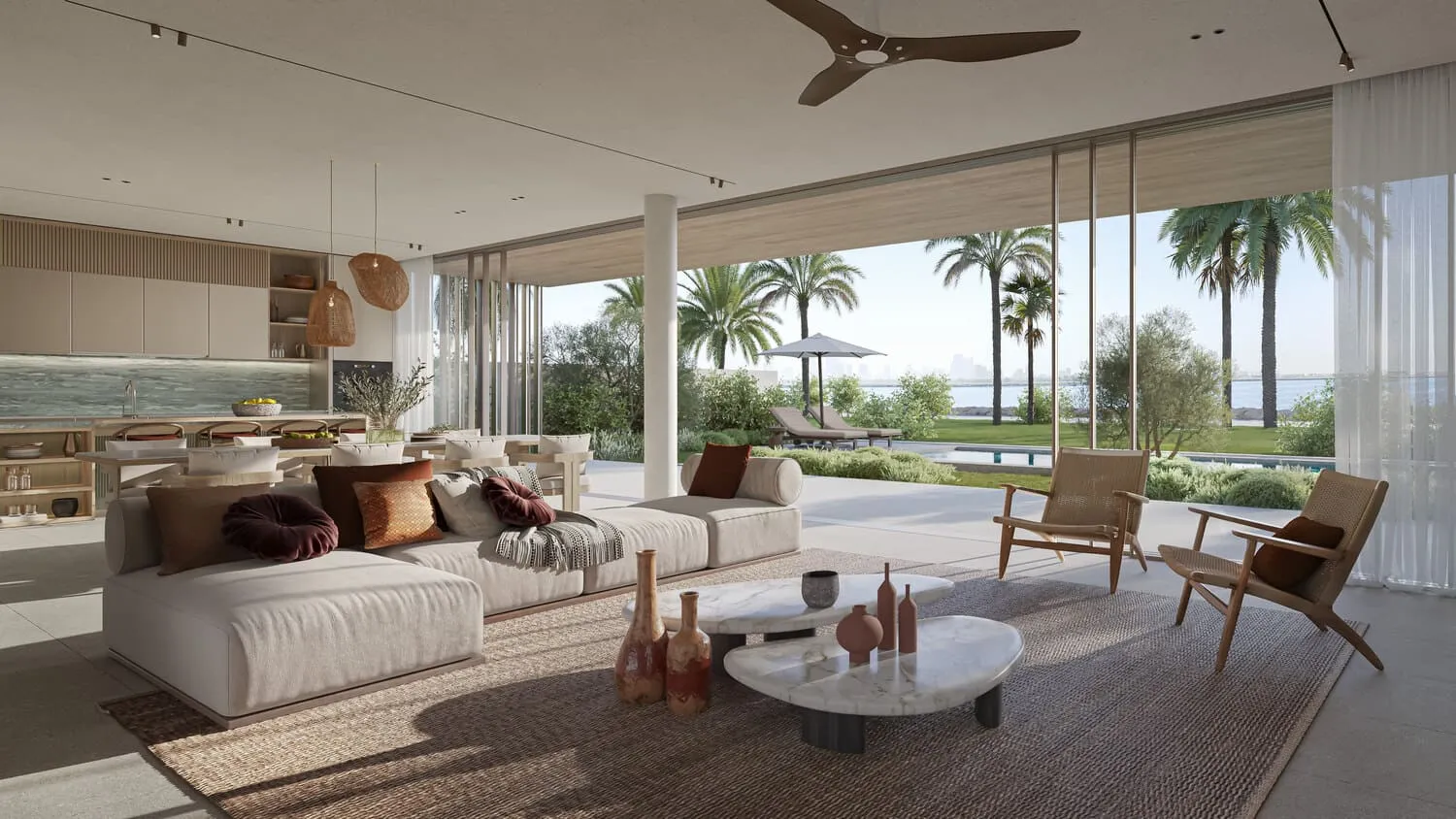 Bay Villas — гостиная