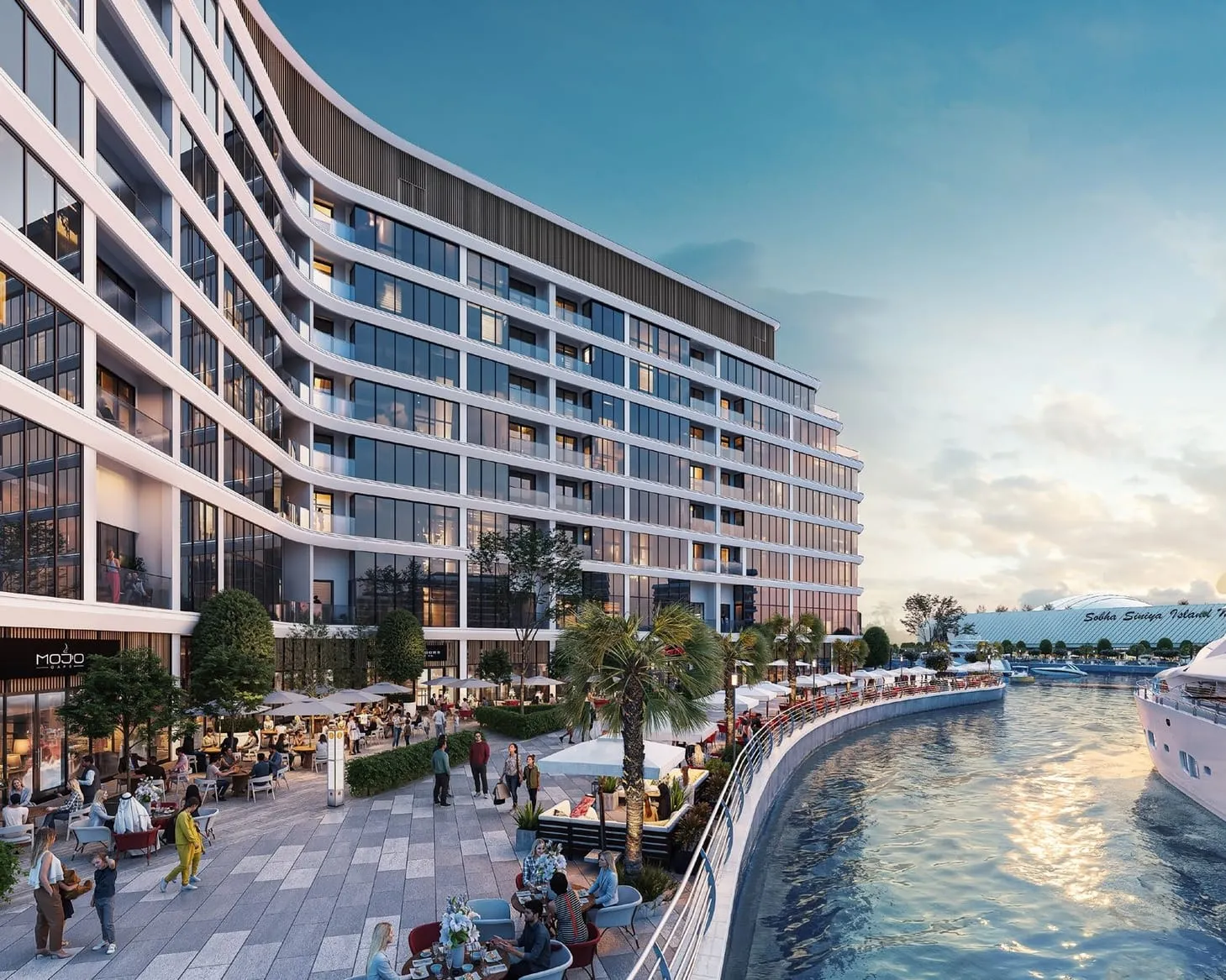 Bayfront Marina Residences — набережная