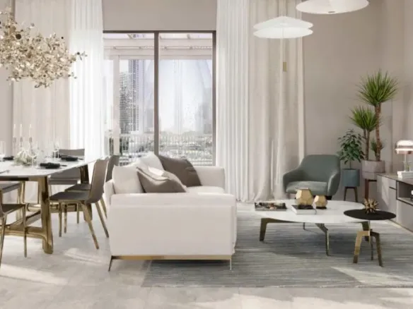 Bayshore at Creek Beach — интерьер гостиной