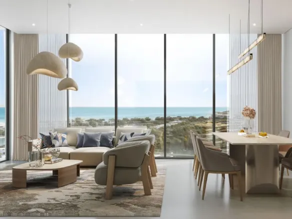 Bayside Marina Residences — интерьер гостиной