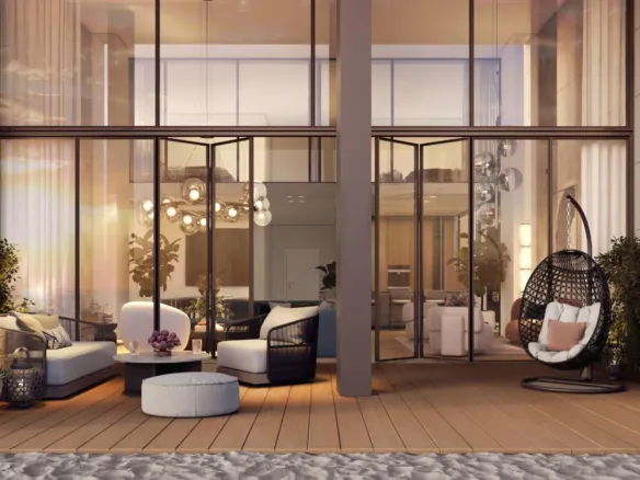 Beach House at Bay Residences — терраса
