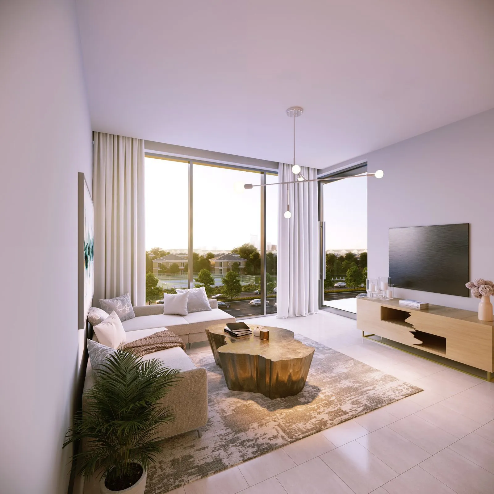 Beach Oasis 1 and 2 — интерьер гостиной