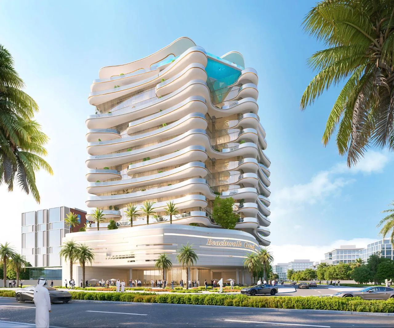 Beach Walk Grand в районе Острова Дубая — фото 1