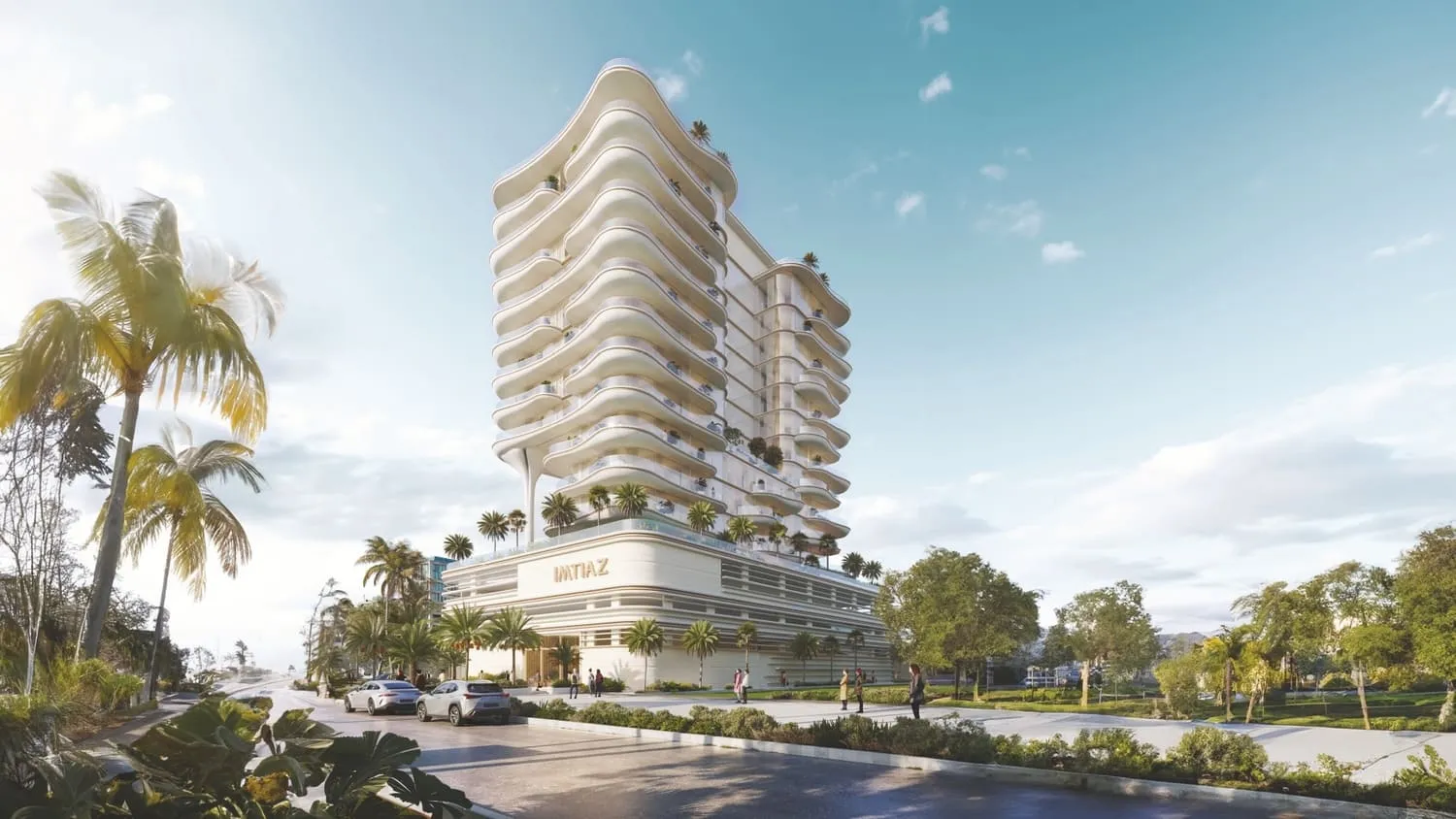 Beach Walk Residence II — вид на комплекс
