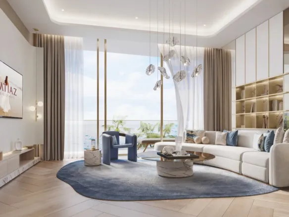 Beach Walk Residence II — интерьер гостиной