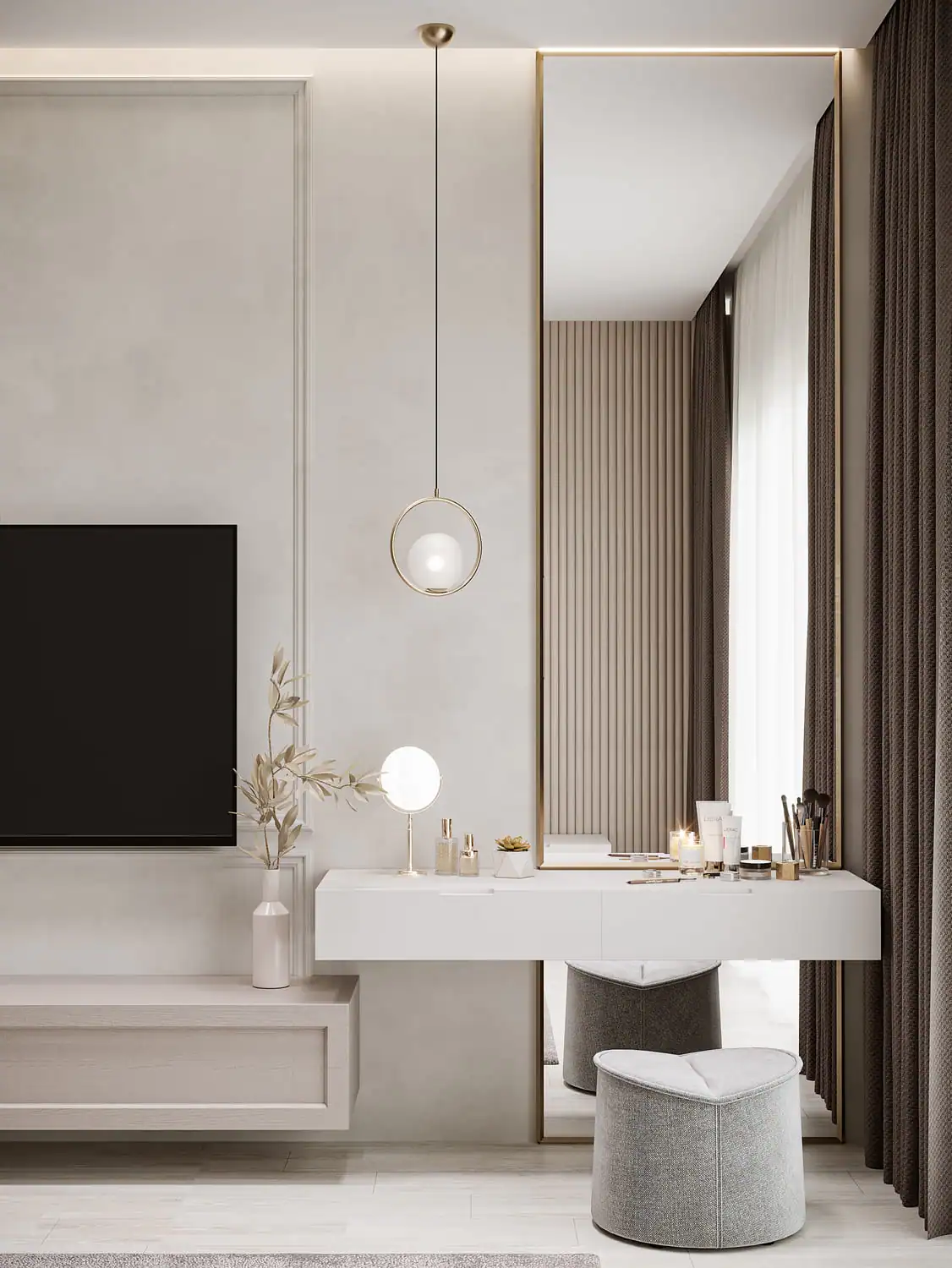 Q Gardens Loft — туалетный столик