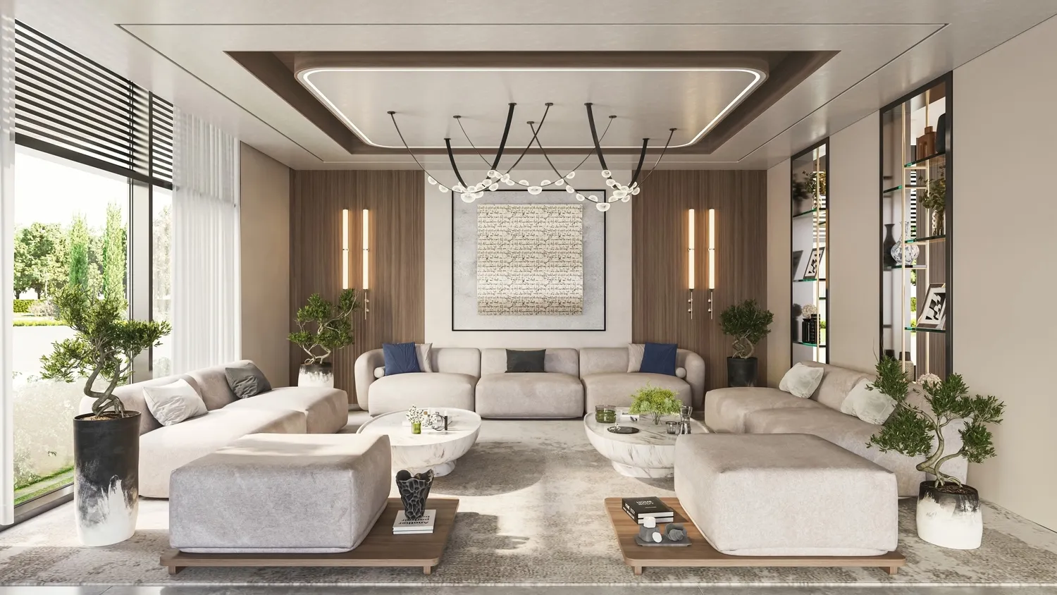 Belgravia Gardens — интерьер гостиной