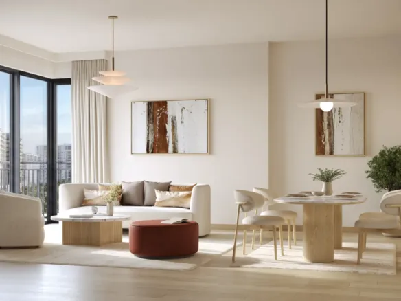 Belmont — интерьер гостиной
