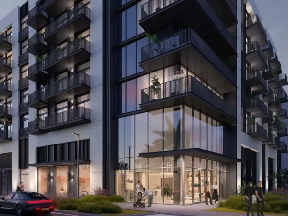 Belmont Residences — фасад здания