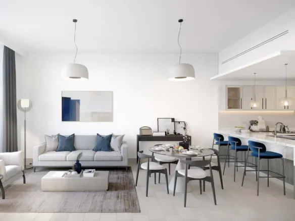 Belmont Residences — кухня-гостиная