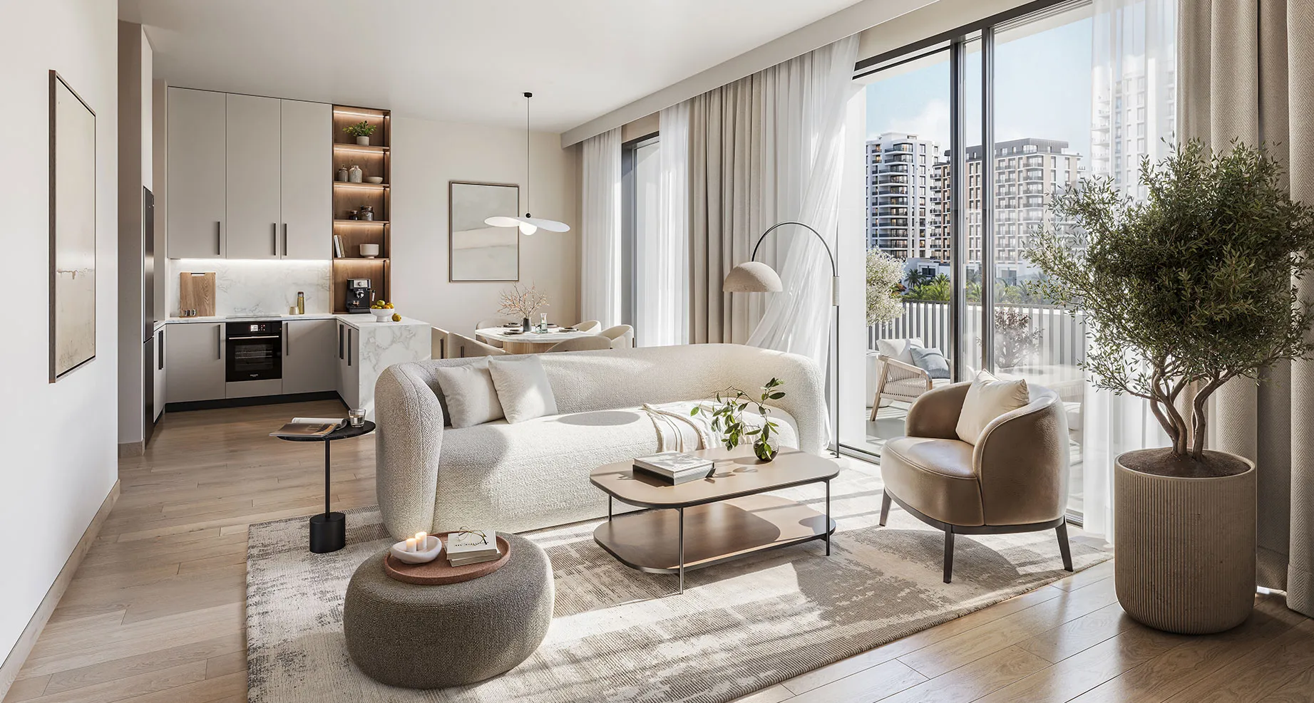 Berkshire Park — интерьер гостиной