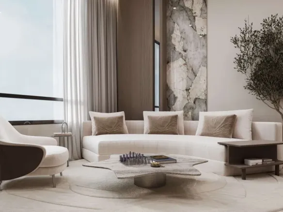 Beverly Grande — интерьер гостиной
