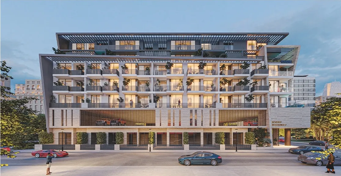 Beverly Residence 2 в районе JVC (Джумейра Вилладж Серкл) — фото 1