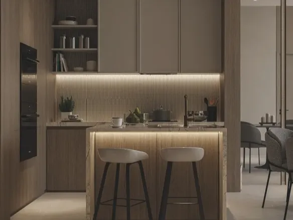 Beverly Residence 2 — кухня