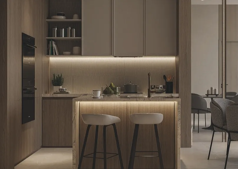 Beverly Residence 2 — кухня