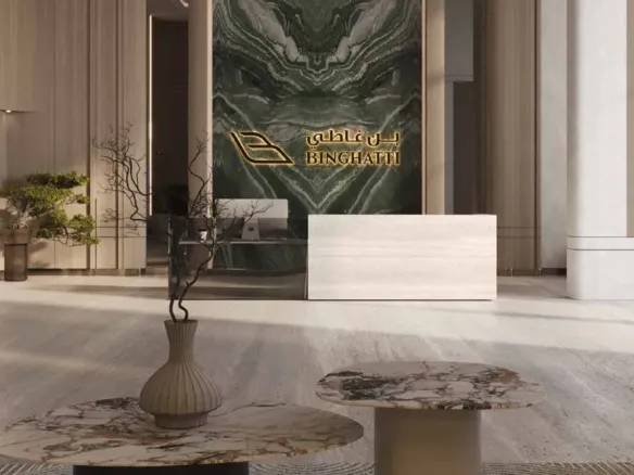 Binghatti Amberhall — лобби