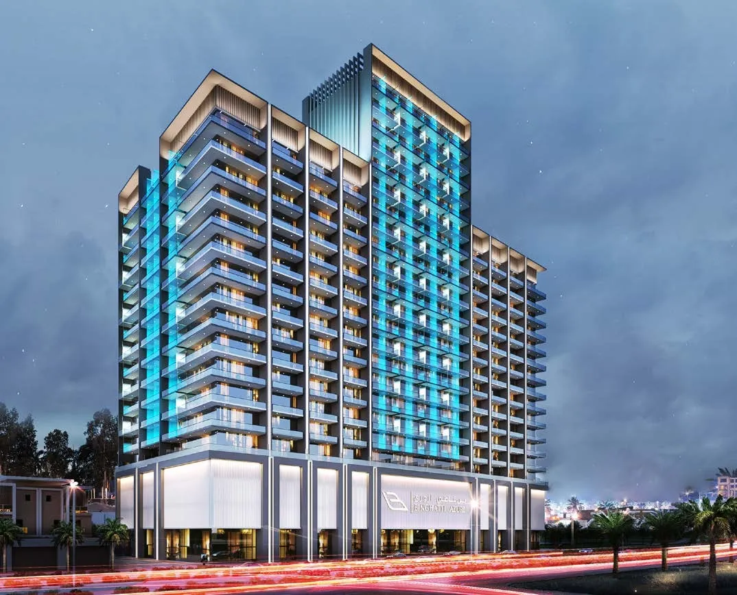 Binghatti Azure в районе JVC (Джумейра Вилладж Серкл) — фото 1