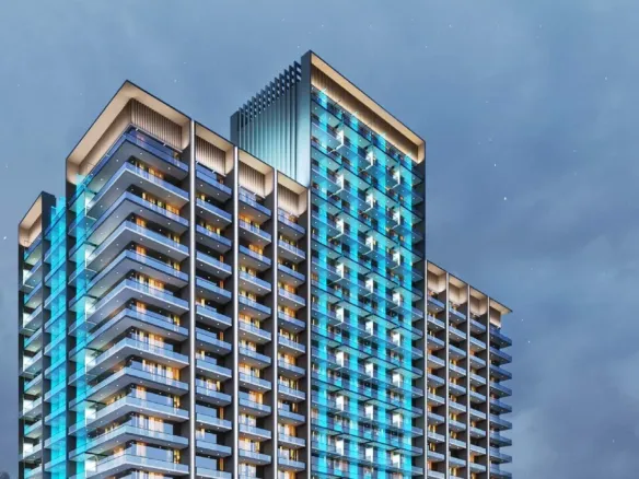Binghatti Azure — фасад здания