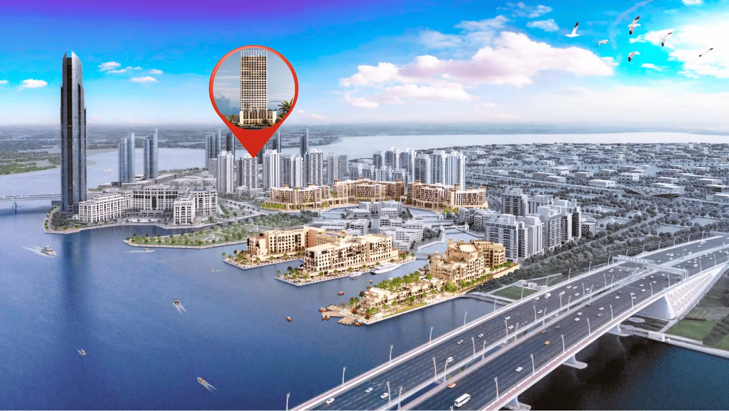 Binghatti Moonlight в районе Al Jaddaf Waterfront — фото 15