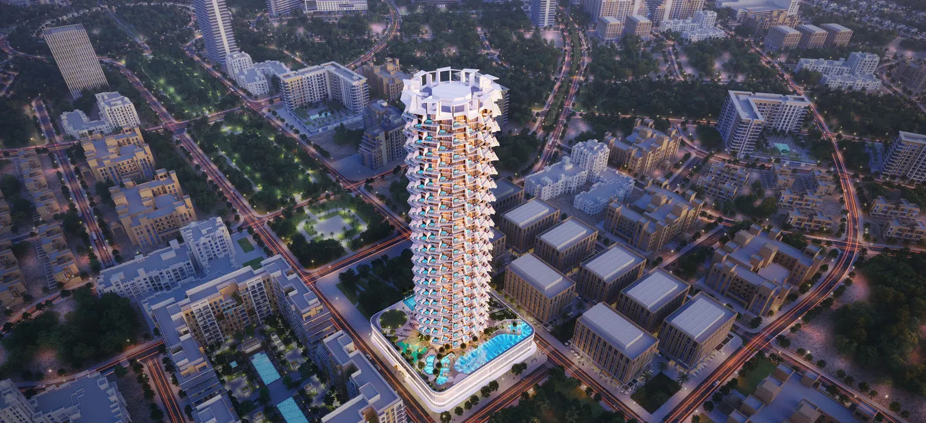Binghatti Phantom в районе JVC (Джумейра Вилладж Серкл) — фото 1