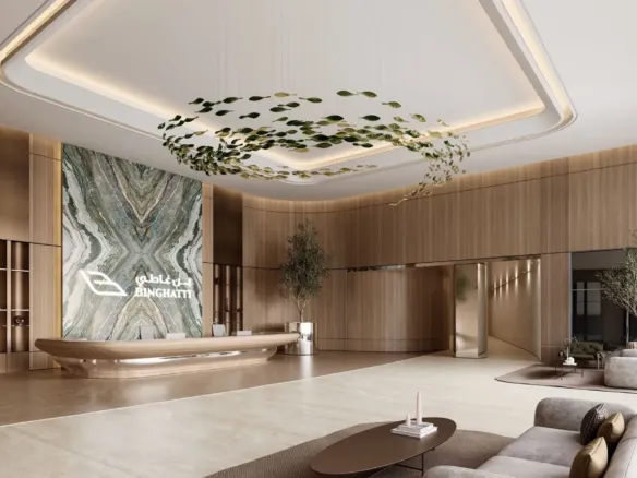 Binghatti Sky Terraces — лобби