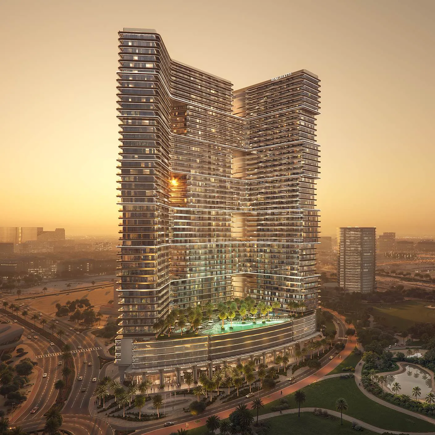 Binghatti Sky Terraces в районе Дубай Мотор Сити — фото 3