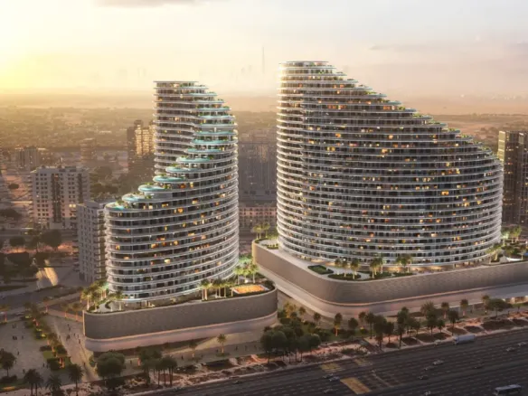 Binghatti Skyflame в районе Маджан — фото 1