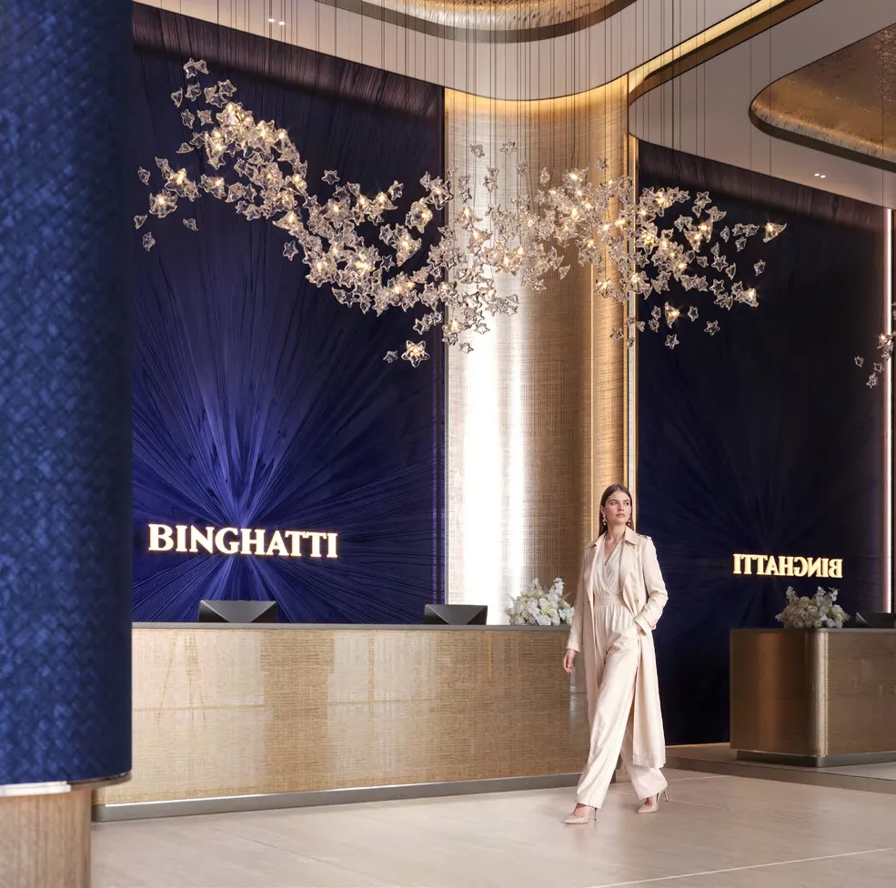 Binghatti Starfall — лобби
