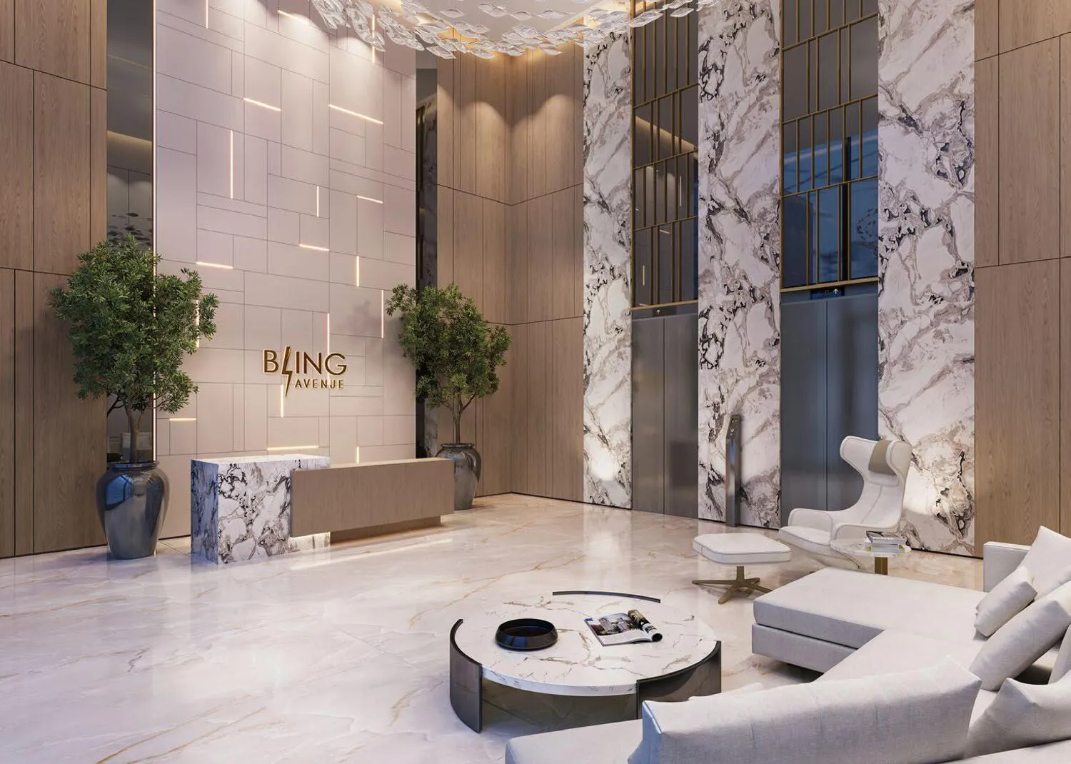 Bling Avenue 1 — лобби