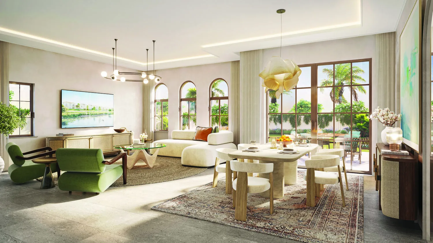 Bloom Living 7 - Almeria — интерьер гостиной, фото 6