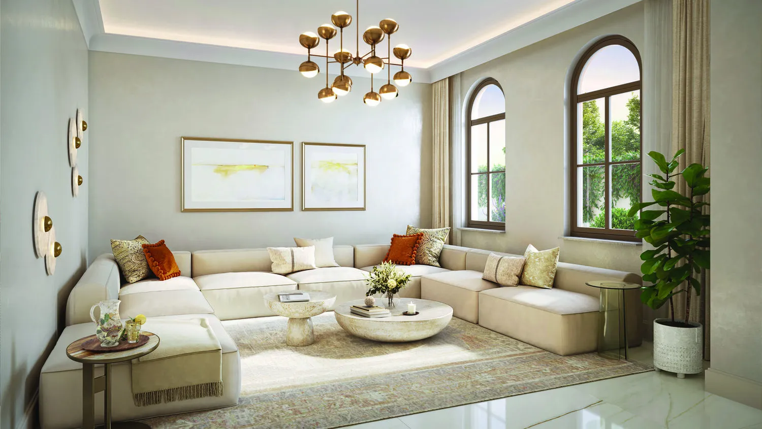 Bloom Living 7 - Almeria — интерьер гостиной, фото 7