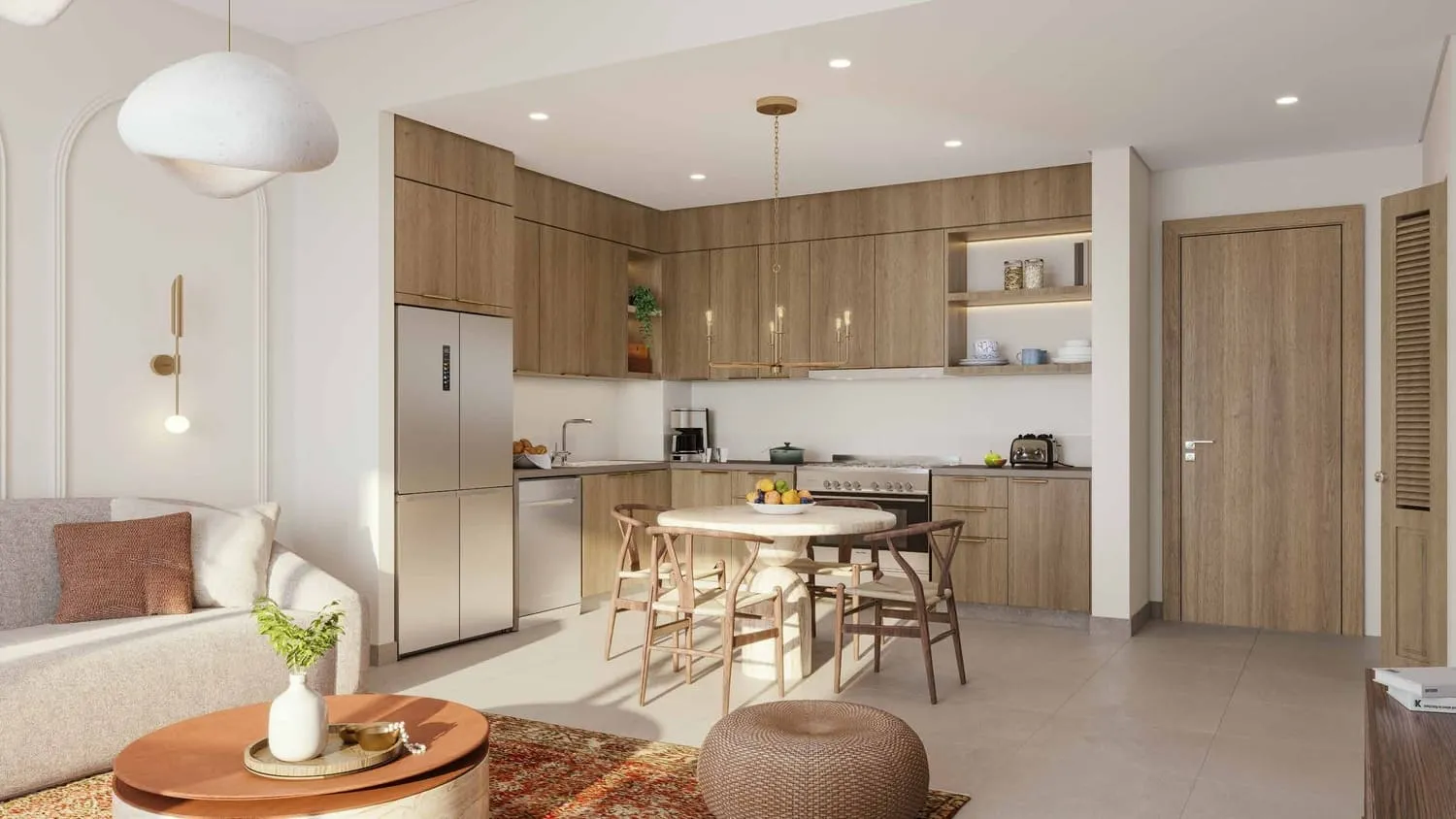 Bloom Living - Granada — кухня-гостиная