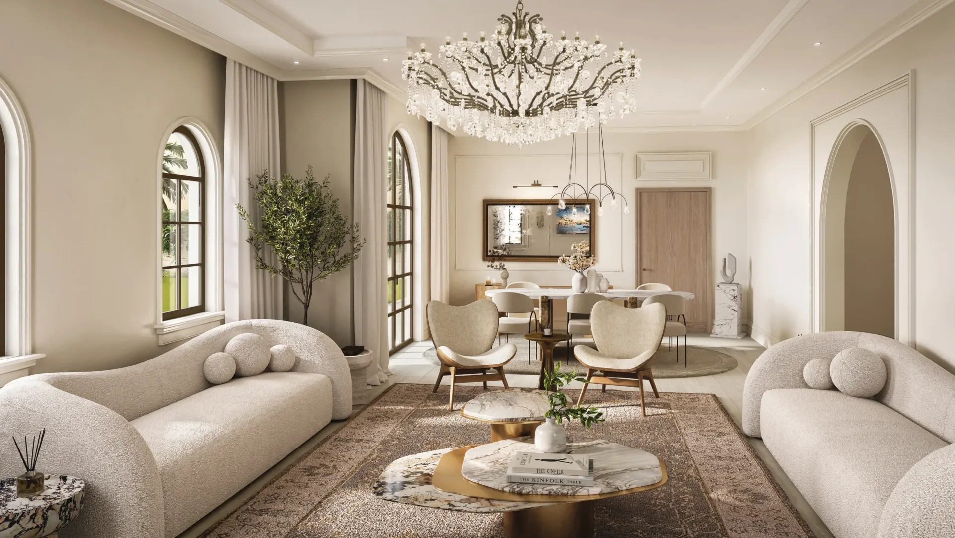 Bloom Living - Malaga — интерьер гостиной, фото 6