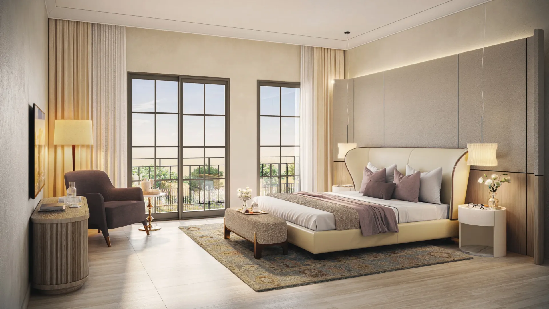 Bloom Living - Malaga — спальня