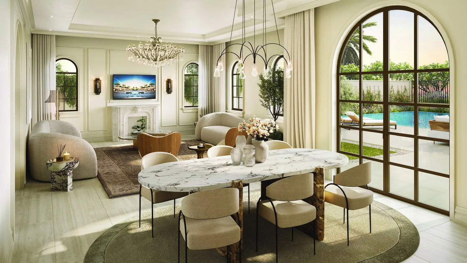 Bloom Living - Marbella — интерьер гостиной, фото 11