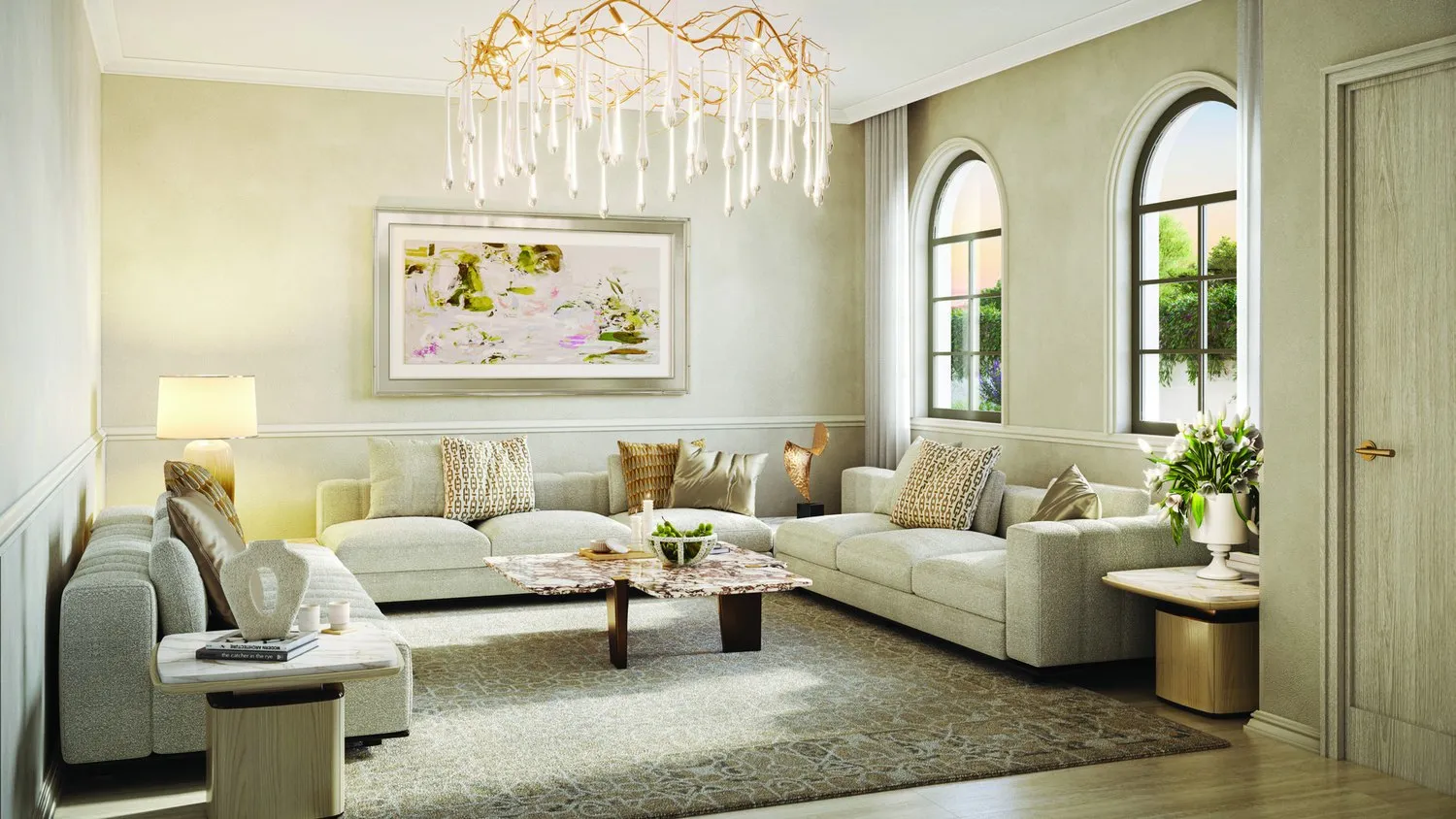 Bloom Living - Marbella — интерьер гостиной, фото 9