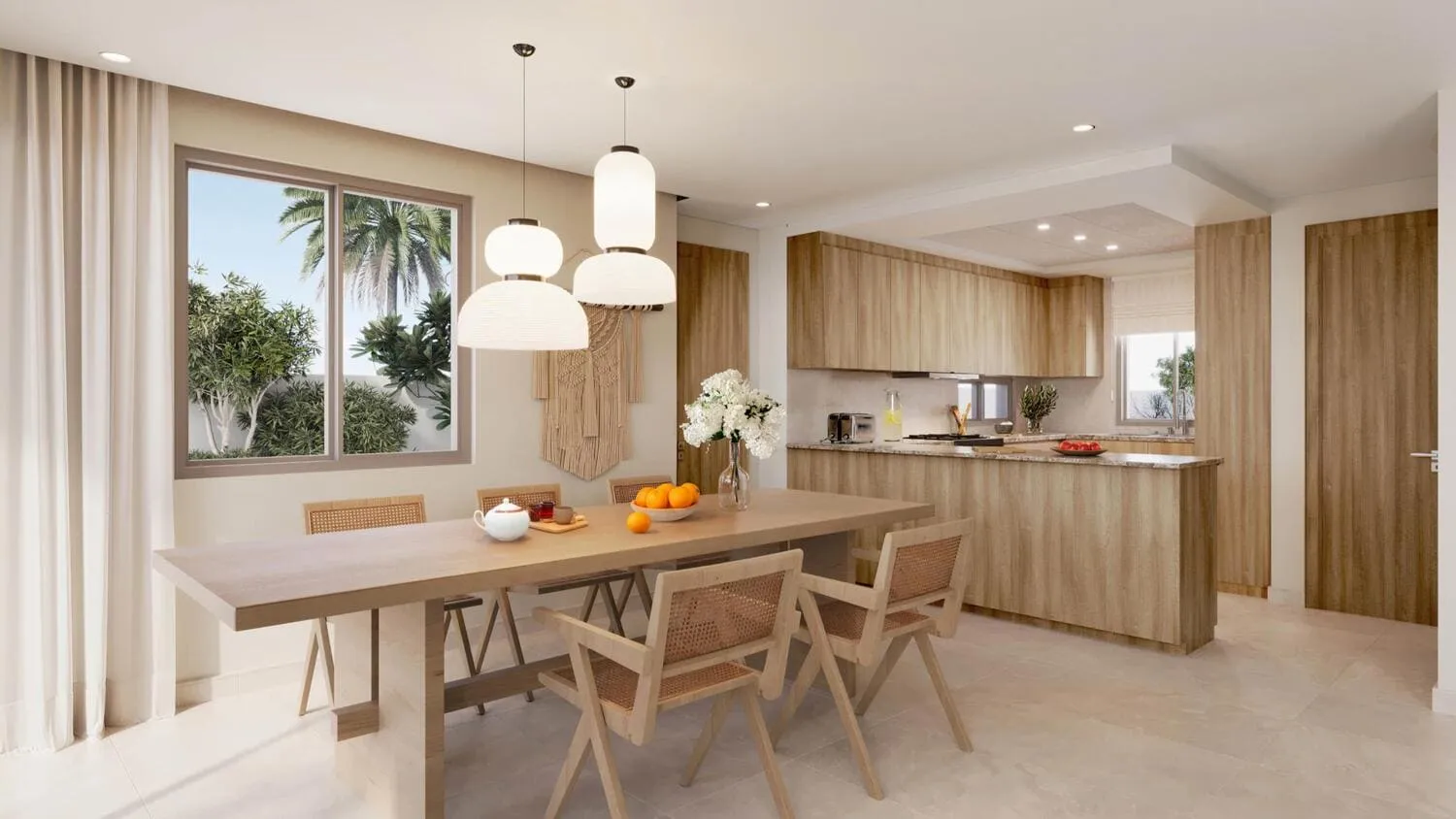 Bloom Living Olvera — кухня-столовая