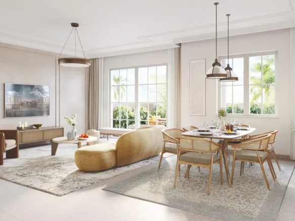 Bloom Living Seville — интерьер гостиной