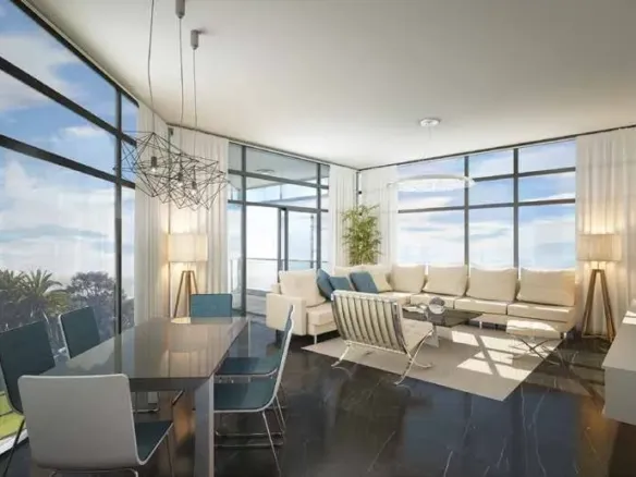 Bloom Park View — интерьер гостиной, фото 11
