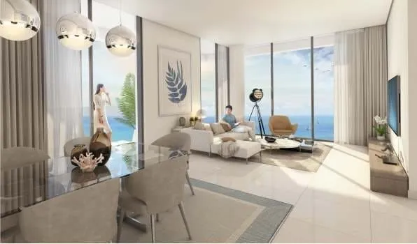 Blue Pearls — интерьер гостиной, фото 6