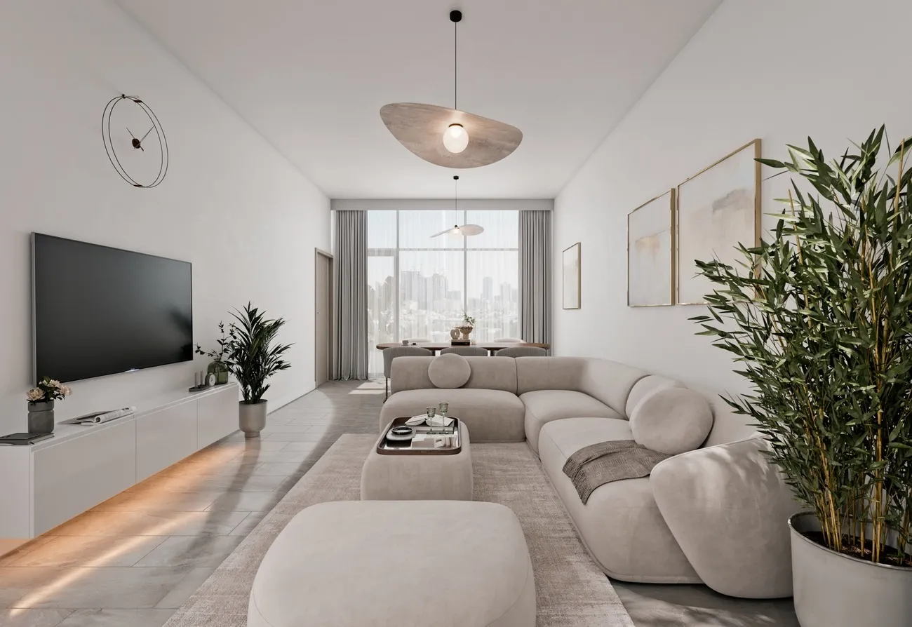 Bluebell Residence — интерьер гостиной
