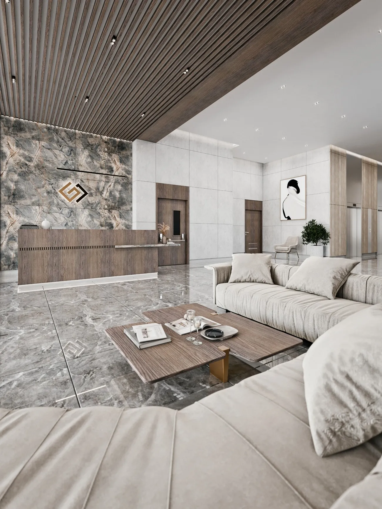 Bluebell Residence — лобби