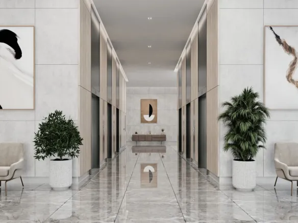 Bluebell Residence — лифтовой холл