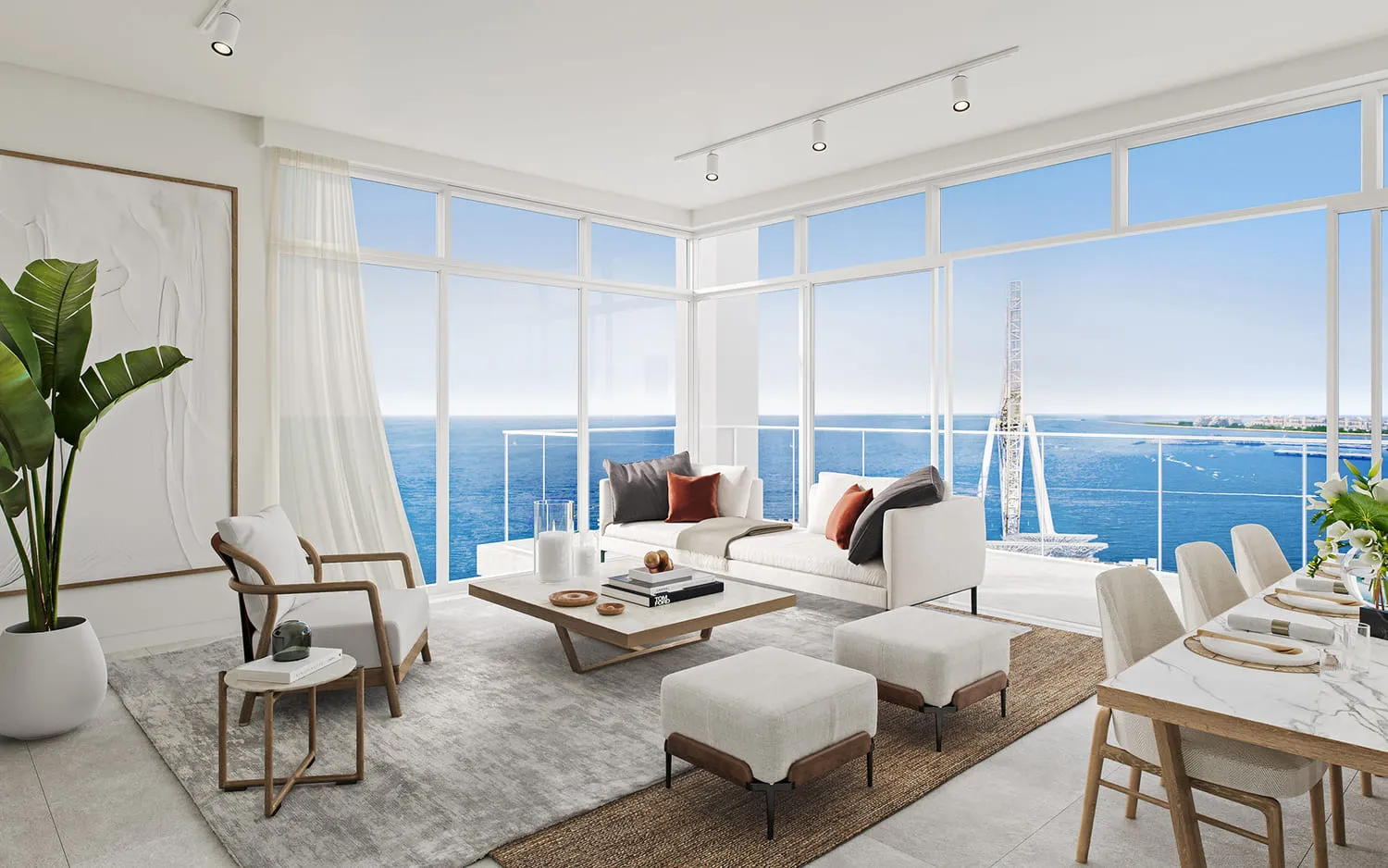 Bluewaters Bay — интерьер гостиной