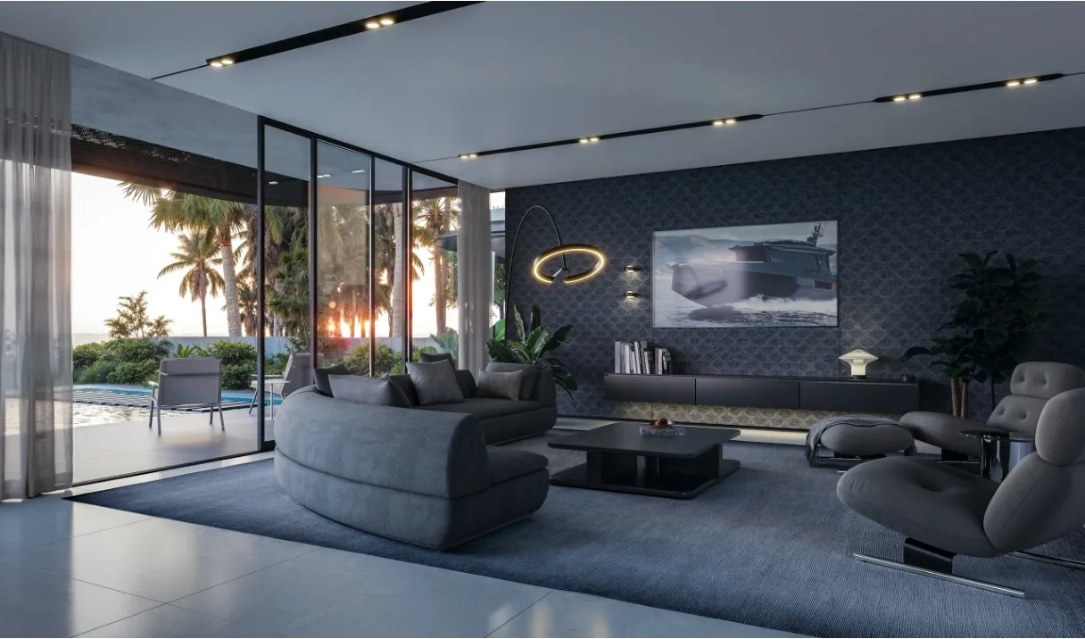 Brabus Island Chapter Two - The Villas — интерьер гостиной, фото 11