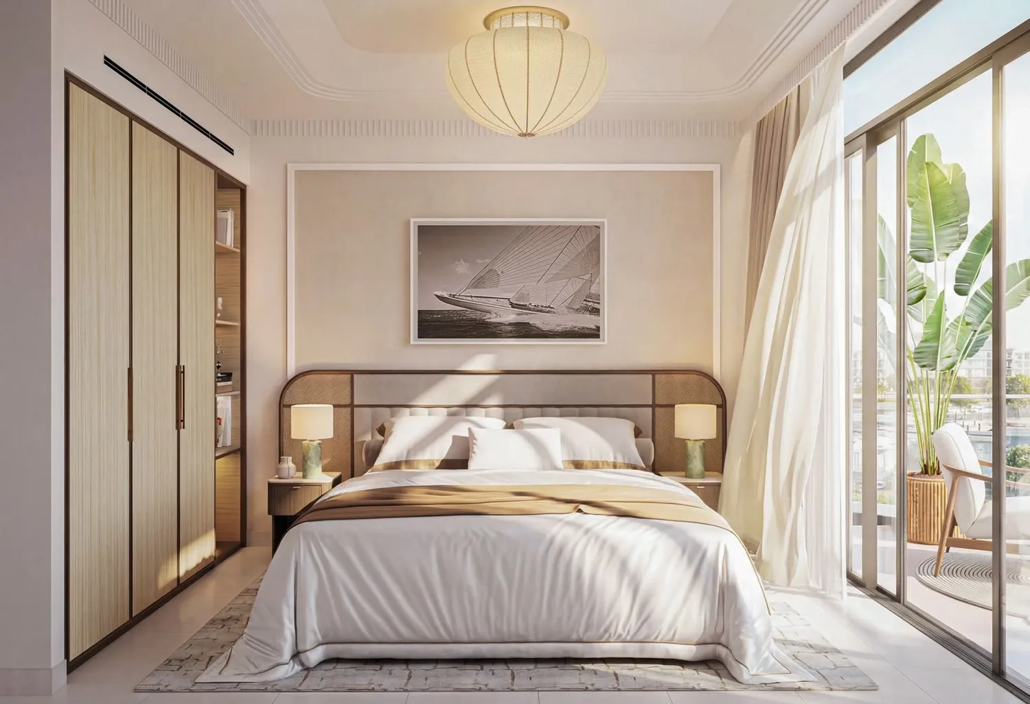 Bristol Hotel & Residences at Ramhan Island — спальня